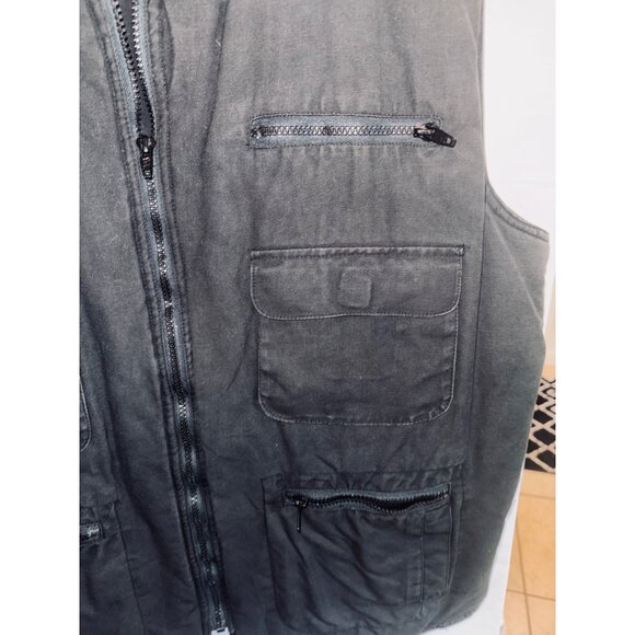 Weather-Rite Inc. Rangers Vest Mens Black Utility XXL Big Tall Hunting Outdoor - Picture 5 of 10